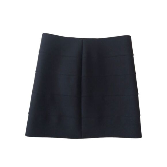 Pleasure Doing Business Black Mini Length Bodycon Bandage Skirt Women's Medium - Picture 2 of 11